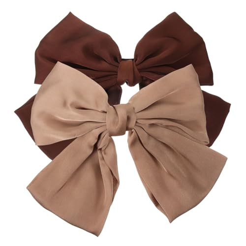 NOLITOY 2stücke Große Haarbögen Für Damen Haarspangen Mit Schleifen Für Vielseitige Frisuren Für Festliche Anlässe Wie Valentinstag Weihnachten Und Hochzeiten von NOLITOY