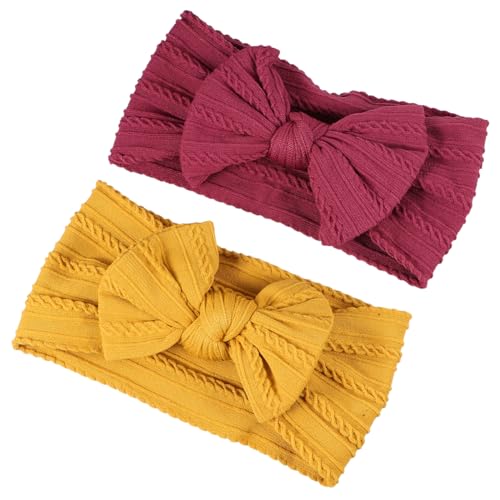 NOLITOY 2stücke Bade-stirnband Haarreifen Aus Korallenvlies Mit Schleife Für Waschen Und Duschen Im Spa Und Ginger Haarband Dusch-stirnband Kopfschmuck von NOLITOY