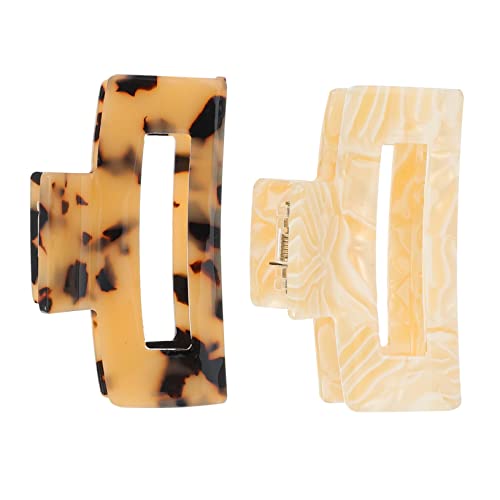 NOLITOY 2stücke Haarklammern Für Damen Elegante Acryl Haarspangen Mit Süßem Design Für Täglichen Gebrauch Zum Halten Von Feinen Bis Dicken Haaren NOLITOY 2stücke Haarklammern Für Damen Elegante Acryl Haarspangen Mit Süßem Design Für Täglichen Gebrauch Zum Halten Von Feinen Bis Dicken Haaren von NOLITOY