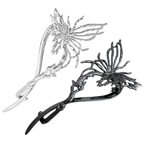 NOLITOY 2stücke Haar-clips Schmetterling Für Damen Haarspangen Aus Haarschmuck Für Geburtstagsfeiern Weihnachten Partys Und Festivals von NOLITOY