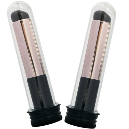 NOLITOY 2stücke Silikon Lippenpinsel Lippenbalsam Lippenstiftpinsel Make-up-pinsel Lippenapplikator Für Frauen von NOLITOY