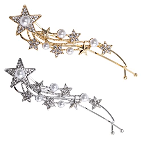 NOLITOY 2stücke Strass Haarspangen Mit Perlenschmuck Haarklammern Für Damen Für Hochzeiten Partys Und Alltag Und Erhältlich NOLITOY 2stücke Strass Haarspangen Mit Perlenschmuck Haarklammern Für Damen Für Hochzeiten Partys Und Alltag Und Erhältlich von NOLITOY