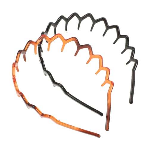 NOLITOY 2stücke Haar Hoops Mit Zähnen Aus Kunststoff Damen Stirnband Zahnhaarreif Mode Haarreif Anti-slip Stirnband Für Frauen Haarreif Dekoration von NOLITOY
