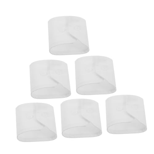 NOLITOY 3paare Armmanschetten Für Damen Abnehmbar Dekorativ Weiß Für Blusen Pullover Mäntel Hemden Manschetten Für Handgelenke Fake-manschette von NOLITOY