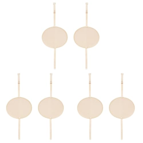 NOLITOY 3 Paare Schweißpads unter den Achseln Schweißfleck unter den Achseln Saugfähig Verbot schweißfänger antitranspirant Achsel-Schweiß-Pad Unterarmpolster für Frauen 95% Polyester von NOLITOY