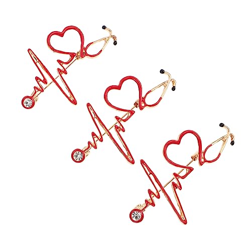 NOLITOY 3 Sätze Teiliges Kreatives Broschen Für Krankenschwestern Hochwertige Langlebige Anstecknadeln Mit Feiner Verarbeitung Für Formelle Und Anlässe 3 Stück * 3 von NOLITOY