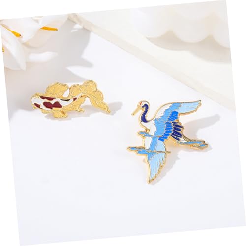 NOLITOY 3 Stück Broschen für Damen Kreative Anstecknadeln aus Stilvolle Schal und Kragenverschlüsse Kleidungsschmuck Accessoires für Party und Alltag von NOLITOY