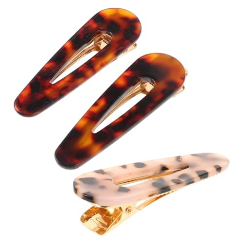 NOLITOY 3 Stück Haarklammern Haarschmuck für Mädchen Kreative Form Langlebige Haarspangen Haar Accessoires für Damen und Mädchen Zufälliger Stil von NOLITOY