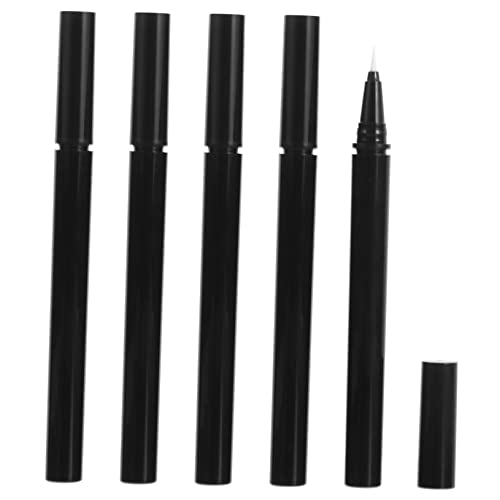 NOLITOY 3 Stück Teiliges Eyeliner Stift Nachfüllbar mit Präziser Pinselspitze Leicht und Auslaufsicher für Anfänger und Profis Tragbar für Reisen und Alltag von NOLITOY