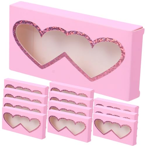 NOLITOY 30stücke Wimpernetui Mit Klarfenster Wimpern Aufbewahrungsboxen Für Falsche Wimpern Leicht Und Wiederverwendbar Kosmetik-organizer Für Wimpernhalter von NOLITOY