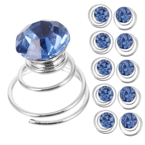 NOLITOY 36 Stk Spule spiralförmige Haarnadel frisierumhang frisuren haarstyling hair pin Haarjuwel Haarnadeln mit Spiraldrehung Schmücken Heimzubehör Damen Spiralhaarnadel Braut Haarnadel von NOLITOY