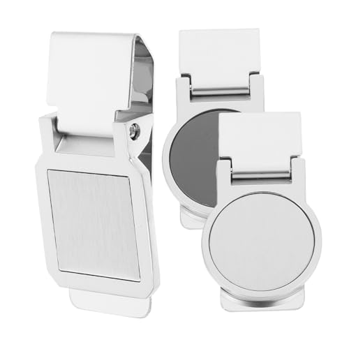 NOLITOY 3stücke Edelstahl Geldklammer Tragbare Geldklemmen Für Geldscheine Robuste Und Leichte Geldclips Kompakt Und Praktisch Für Jede Gelegenheit von NOLITOY