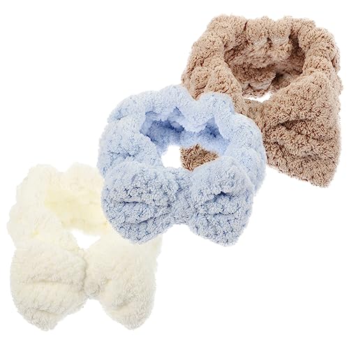 NOLITOY 3er Set Niedliche Karierter Bowknot Haarband Sport Stirnband Für Gesichtswäsche Make up Und Spa Damen Haarbänder Und Hellblau NOLITOY 3er Set Niedliche Karierter Bowknot Haarband Sport Stirnband Für Gesichtswäsche Make up Und Spa Damen Haarbänder Und Hellblau von NOLITOY