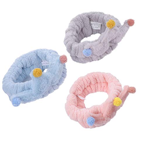 NOLITOY 3stücke Teiliges Fleece Haarbänder Für Damen Elastische Make-up Stirnbänder Für Yoga Gesichtspflege Spa Und Und Atmungsaktiv NOLITOY 3stücke Teiliges Fleece Haarbänder Für Damen Elastische Make-up Stirnbänder Für Yoga Gesichtspflege Spa Und Und Atmungsaktiv von NOLITOY