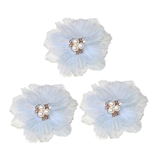 NOLITOY 3stücke Blumen Haarspangen Mit Haarnadelclips Für Mädchen Teens Frauen Haarschmuck Zubehör Für Glattes Lockiges Haar Flechtfrisuren von NOLITOY