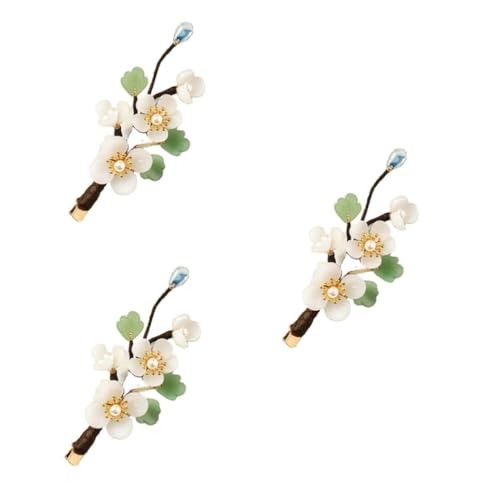 NOLITOY 3stücke Eleganter Haarschmuck Für Damen Chinesischer Stil Haarkamm Mit Blumen-design Für Hochzeiten Partys Und Besondere Anlässe Aus Strapazierfähigem Material Gefertigt von NOLITOY