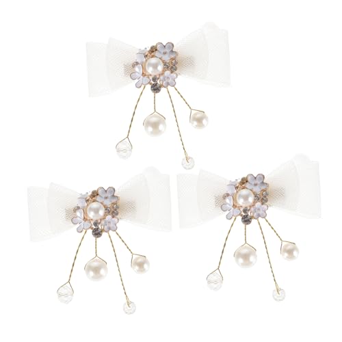 NOLITOY 3stücke Haarspangen Für Mädchen Bunte Haarschleifen Clips Für Hochzeiten Geburtstagsfeiern Und Tägliche Outfits Haaraccessoires Für Mädchen Und von NOLITOY