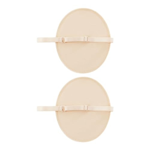 NOLITOY 4 Paare Schweißpads Unter Den Achseln Anti-schweiß-tücher Unterarm-schweißpolster Achselschweißpads Für Männer Riemen Armschild Anti-stick Reinigungsmittel Reiben 95% Polyester von NOLITOY