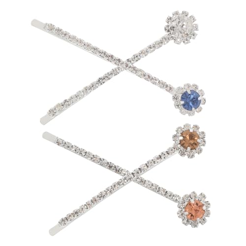 NOLITOY 4 STÜCKE Teiliges Haarschmuck Funkelnden Kristallsteinen Elegante Haarspangen für Damen Strahlende Haarklammern für Brautjungfern Vielseitig für Party und Alltag Geeignet NOLITOY 4 STÜCKE Teiliges Haarschmuck Funkelnden Kristallsteinen Elegante Haarspangen für Damen Strahlende Haarklammern für Brautjungfern Vielseitig für Party und Alltag Geeignet von NOLITOY