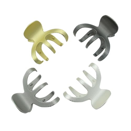 NOLITOY 4 Große Haarspangen Für Frauen Und Mädchen Metallhaar von NOLITOY