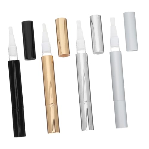 NOLITOY 4 Stück Teiliges Drehbare Leere Kosmetikfläschchen für Eyeliner und Concealer Leicht Tragbar Langlebig Geeignet für Lippen und Augen Make Up Nachfüllbar NOLITOY 4 Stück Teiliges Drehbare Leere Kosmetikfläschchen für Eyeliner und Concealer Leicht Tragbar Langlebig Geeignet für Lippen und Augen Make Up Nachfüllbar von NOLITOY