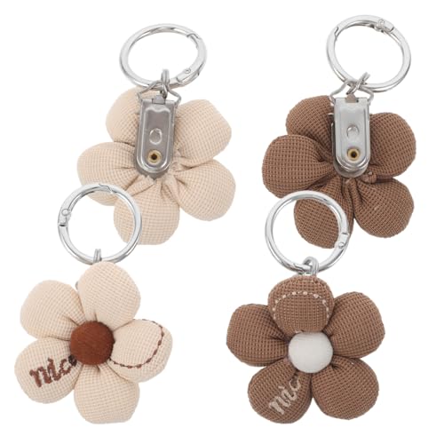 NOLITOY 4 Stück Teiliges Reise Hutclip Stabile Fünfblättrige Blumenform Praktischer Handfreier Halter für Taschen Rucksäcke Koffer Schützt Hüte vor Verformung Leicht Langlebig für Outdoor von NOLITOY