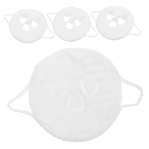 NOLITOY 4 Stück Ultrasoft Fleece Gesichts Handtücher mit Kalt und Heißkompressen für Hautpflege Gesichtsdampfer Feuchtigkeitsspendend Spa Anwendung für Frauen und Mädchen Tragbar und von NOLITOY