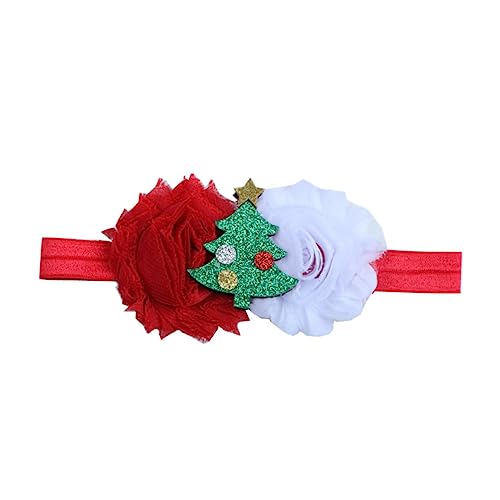 NOLITOY 4 Stück kinder weihnachtsdeko weihnachts kopfschmuck kleidung weihnachtlich christmas kostüm weihnachten kleidung weihnachtsklamotten Nähen Stirnband Haarknoten schmücken Baby von NOLITOY