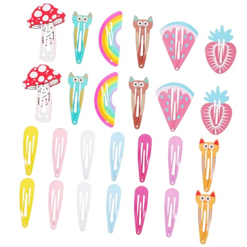 NOLITOY 40stücke Teiliges Haarschmuck Fruchtigem Muster Für Junge Mädchen Bunte Haarspangen Und Bobby Für Elegante Looks Für Partys Und Besondere Anlässe von NOLITOY