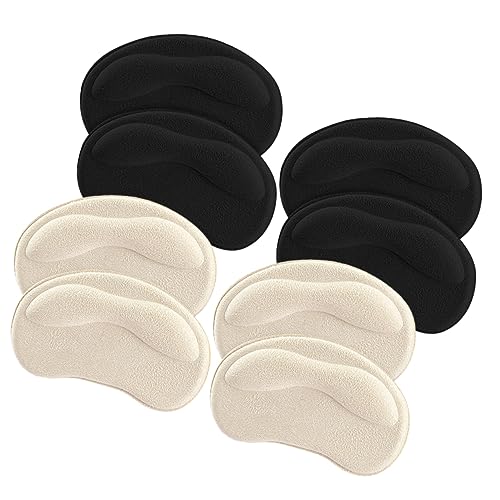 NOLITOY 4paare Fersenpolster Wasserdichte Fersenpolster Für Hohe Tragekomfort Selbstklebende Für Damen Und Herren Schutz Vor Blasen Und Reibung Für Große Schuhe von NOLITOY