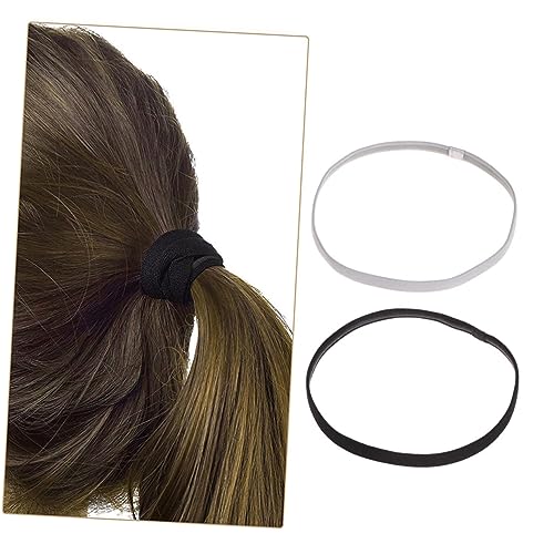 NOLITOY 4stücke Elastische Yoga-stirnbänder Und Schwarz Für Sport Und Fitness Rutschfeste Haarbänder Für Damen Zum Tragen Beim Yoga Laufen Alltag von NOLITOY