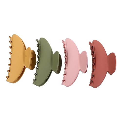 NOLITOY 4stücke Haarklammer Haarspange Acryl Haarklammer Frauen Große Haarspange Klemmen NOLITOY 4stücke Haarklammer Haarspange Acryl Haarklammer Frauen Große Haarspange Klemmen von NOLITOY