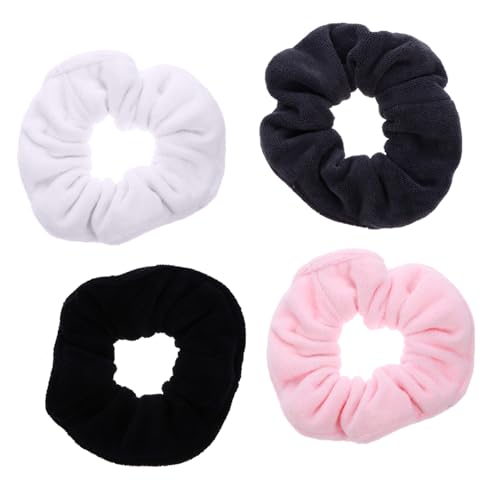NOLITOY 4stücke Teiliges Absorbierende Haargummis Für Damen Elastische Haarschmuck-scrunchies Für Verschiedene Frisuren Und Outfits von NOLITOY