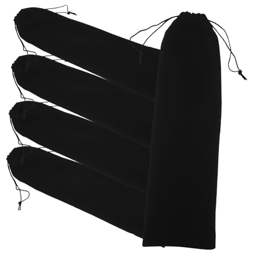 NOLITOY 5 Stück Teiliges Aufbewahrungstaschen für Lockenstab und Glätteisen Hitzebeständige Tragbare Reiseetuis mit Kordelzugverschluss Passend für Stylinggeräte Organizer für Haartools von NOLITOY