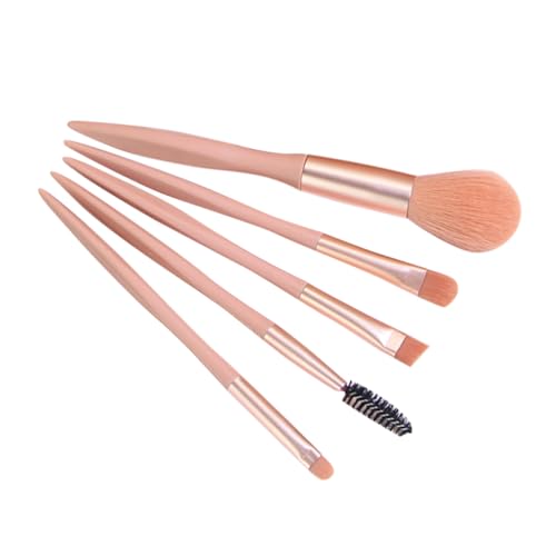 NOLITOY 5 Stück Teiliges Make Up Pinsel Set Tragbare Dreieckige Faserhaare für Lose Puder Lidschatten Präzise Anwendung Geeignet für Anfänger und Profis Kosmetische Beauty Pinsel in von NOLITOY