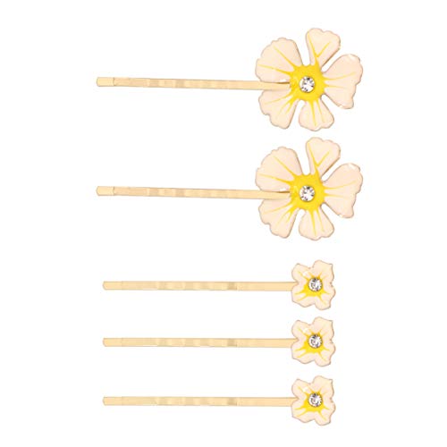 NOLITOY 5stücke Vintage Blumen Haarnadel Set Mit Strass Teilig Für Damen Und Mädchen Beige Haaraccessoires Stylische Haarclips Für NOLITOY 5stücke Vintage Blumen Haarnadel Set Mit Strass Teilig Für Damen Und Mädchen Beige Haaraccessoires Stylische Haarclips Für von NOLITOY