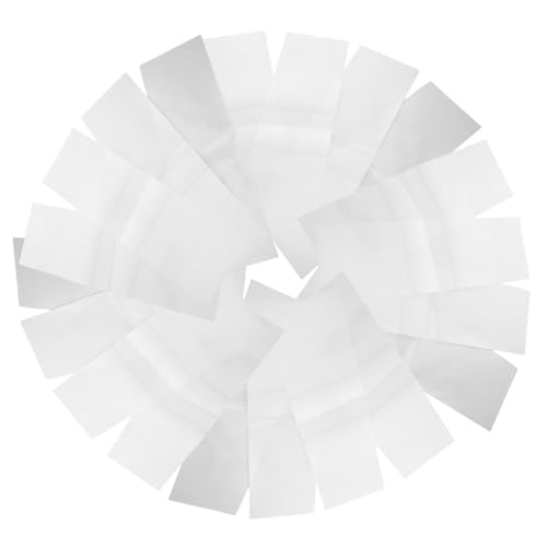 NOLITOY 50stücke Haarfärbe-papier Transparentes Haarfärbe-trennblatt Wiederverwendbare Isolierfolie Für Friseursalons Schützt Vor Farbvermischung Und Hochtemperaturbedingtem von NOLITOY