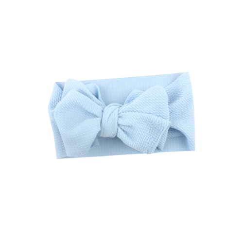 NOLITOY 5Stücke Teiliges Stirnbänder mit Elastischen Bowknot Haaraccessoires Blau Gelb Rosé und Süßes Haarband für Mädchen und Junge Mädchen von NOLITOY