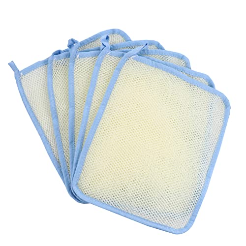 NOLITOY Gesichtswaschhandtuch-set – 5-teilig Peeling-waschlappen Badetücher Schrubbtücher Für Sanftes Körperpeeling von NOLITOY