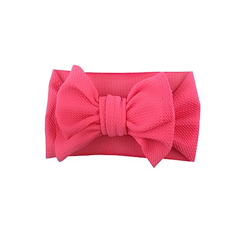 NOLITOY 5stücke Elastische Mit Schleife Haarband Für Mädchen Kopfbedeckung Blau Rosa Gelb Rosé von NOLITOY