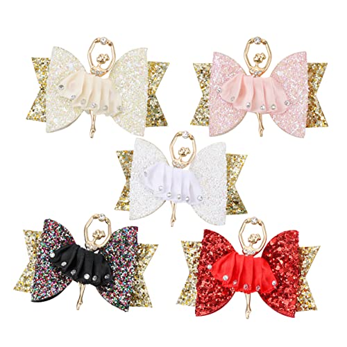 NOLITOY 5stücke Haarspangen Für Mädchen Strass-haarspangen Glitzer-haarschmuck NOLITOY 5stücke Haarspangen Für Mädchen Strass-haarspangen Glitzer-haarschmuck von NOLITOY