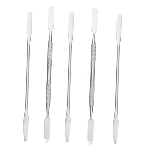 NOLITOY 5stücke Nagel-make-up-spatel Rührstab Für Make-up Kosmetik-mischwerkzeug Maniküre-mischstab Zum Mischen Von Foundation Und Lidschatten von NOLITOY