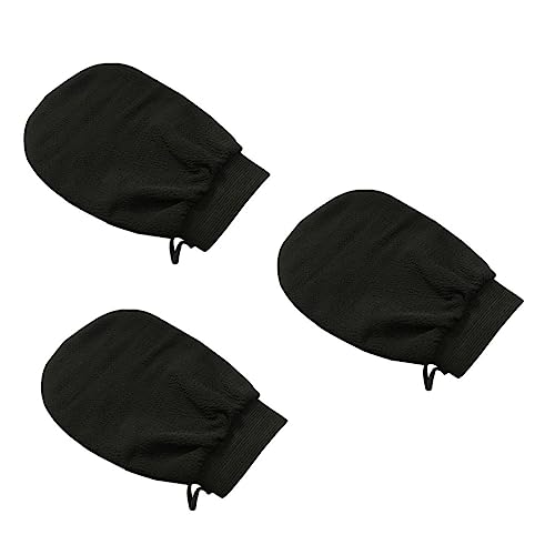 NOLITOY 6 Stk Badetuch Handschuhe Duschreiniger Duschschwamm Luffa Badehandschuhe Handschuhe Aus Duschhandtüchern Scheuerhandschuh Körperpeeling Selbstbräunungshandschuh Viskosefaser von NOLITOY