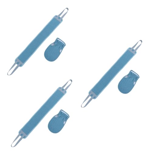 NOLITOY 6 Stk Scrubber Rückenpeeling Handtuch Badehandtücher Badetuch Handschuhe Badetücher Reiben Sie Das Reibetuch Zurück Badehandschuh Langes Duschtuch von NOLITOY