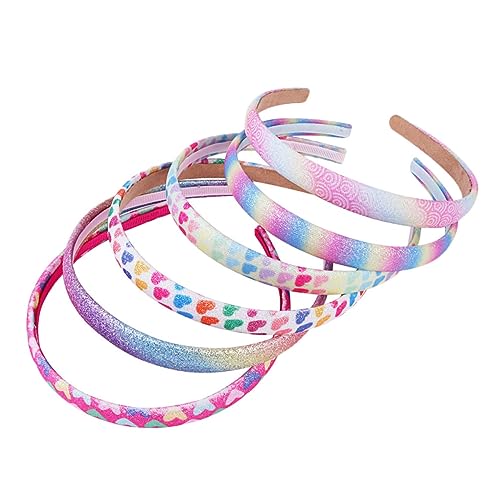 NOLITOY 6 Stück Farbiges Stirnband Festival Kopfbedeckung Requisite Party Haarband Dekorative Kopfbedeckung Haar Accessoires Kinder Festival Haarbänder Mädchen Haarreifen NOLITOY 6 Stück Farbiges Stirnband Festival Kopfbedeckung Requisite Party Haarband Dekorative Kopfbedeckung Haar Accessoires Kinder Festival Haarbänder Mädchen Haarreifen von NOLITOY