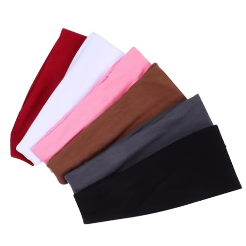 NOLITOY 6 Stück Teiliges Damen Sport Haarband Elastische Atmungsaktive Stirnbänder in Farben Schweißabsorbierend Vielseitig für Outdoor Yoga Laufen und Fitness Geeignet NOLITOY 6 Stück Teiliges Damen Sport Haarband Elastische Atmungsaktive Stirnbänder in Farben Schweißabsorbierend Vielseitig für Outdoor Yoga Laufen und Fitness Geeignet von NOLITOY