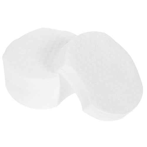 NOLITOY 600stücke Halbrunde Make-up Entferner Pads Wiederverwendbar Gesichtsreinigungspads Hautfreundliche Wattepads Für Und Tägliche Anwendung von NOLITOY