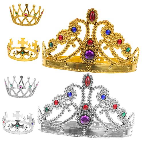 NOLITOY 6St Krone Stirnband Kopfschmuck Prinzessinnenkostüm Königin -Topper Prinzessin königlich Feenkrone krone halloween prinzessinen krone Dekorkronen Geburtstagskrone von NOLITOY