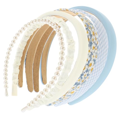 NOLITOY 6er Set ädchen Haarbänder Minimalistische Haarreifen üße Kopfbedeckungen Für Damen Breite Haarschmuck Für Freizeit Und Partys Farbenfroh Und Stylisch von NOLITOY