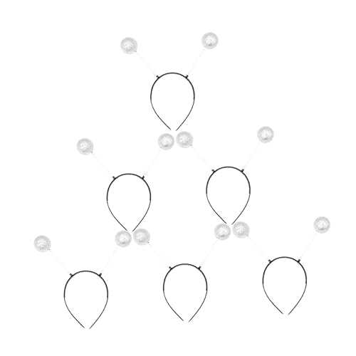 NOLITOY 6stücke Party Haarband Glänzendes Kostüm Festival Band Für Kopf Schmuck Ausgewähltes Material Langlebig Und Komfortabel Mehrfach Verwendbar Für Männer Und Frauen von NOLITOY